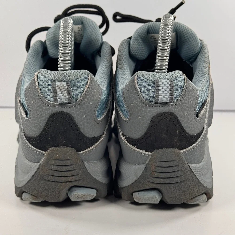 Merrell Alverstone Waterproof Hiking Shoes Grey Blue MK165706 Size 5.5 M
